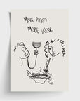 More Pasta More Wine Print