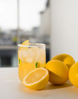 Lemon Icon Glass