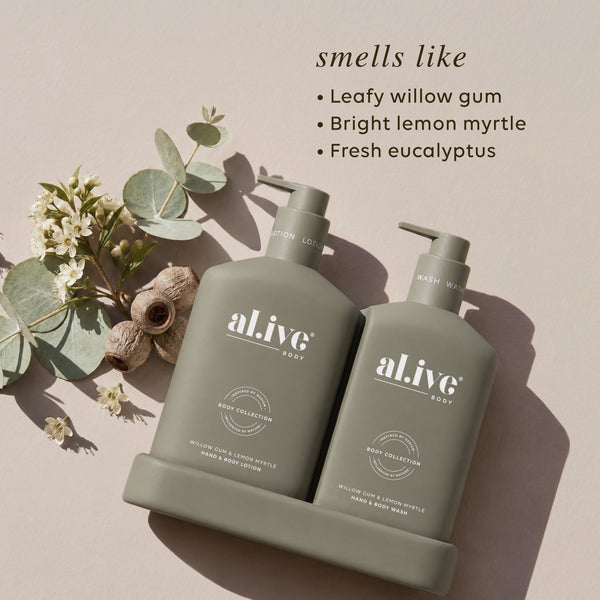 Wash &amp; Lotion Duo - Willow Gum &amp; Lemon Myrtle Duo