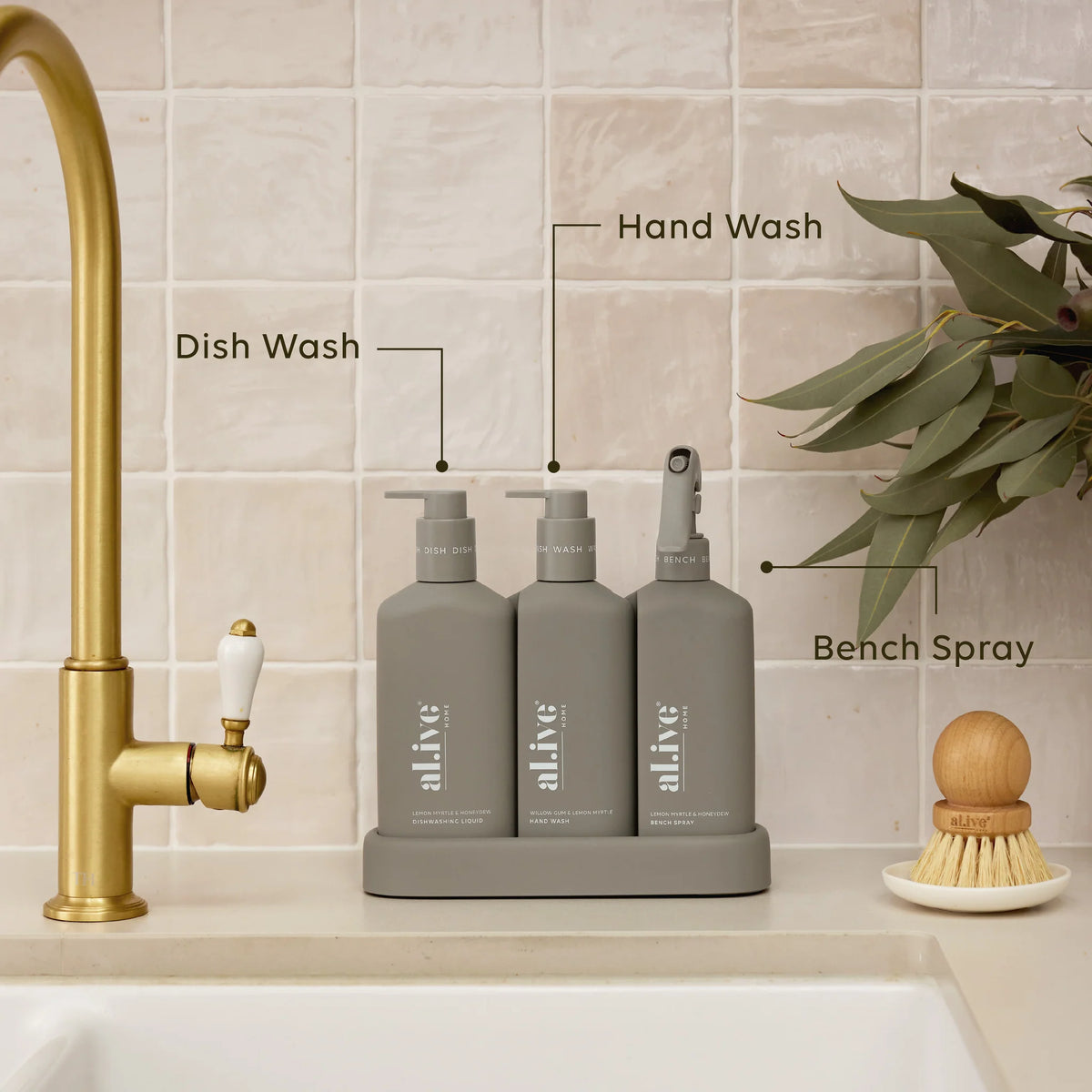 Kitchen Trio - Willow Gum &amp; Lemon Myrtle