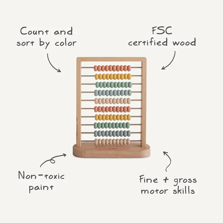 Mushie Wooden Abacus