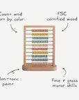 Mushie Wooden Abacus