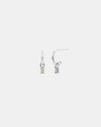 You Rock Hoop Studs | Silver
