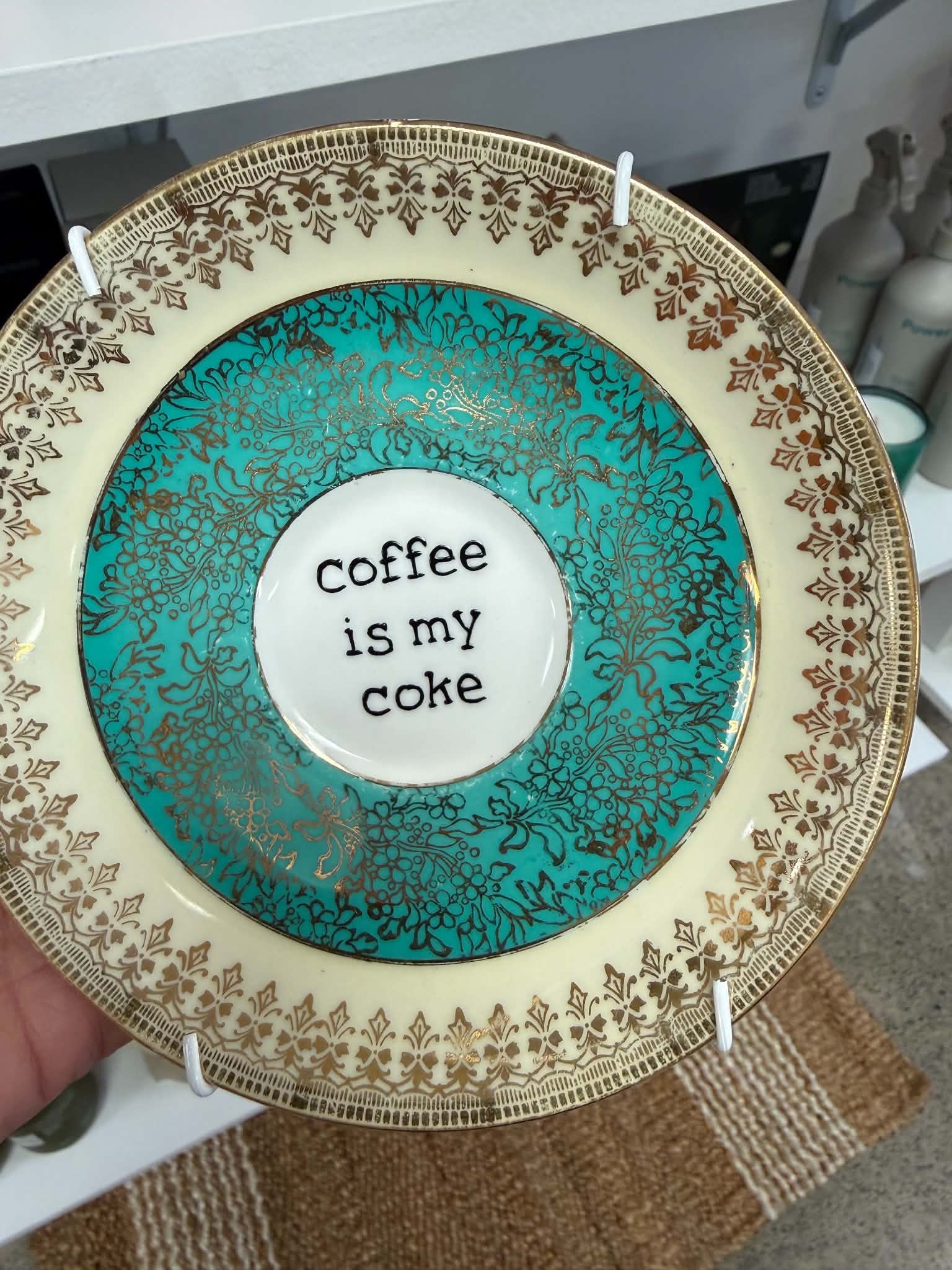 Coffee Is My Coke | Gold &amp; Green