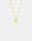 Bow Necklace | Gold