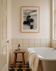 Chanel Boutique Store | Black Box Frame wWhite Border | A1