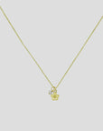 Daisy Day w. Pearl Necklace | Gold