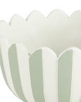 Lila Stripe Planter | Light Green