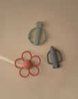 Rattle Teether Daisy - Soft Lilac