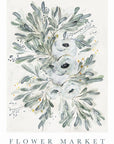 Flower Market Collection III | A3 | Oak Box Frame