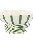 Lulu Twist Stripe Bowl | Green