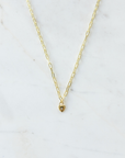 Sweetheart Mini Link Necklace | Gold