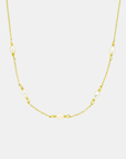 Pop of Pearls Necklace | Gold