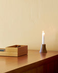 Flare Candle Holder | Forest Brown