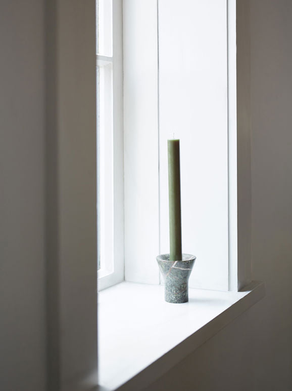 Flare Candle Holder | Forest Green