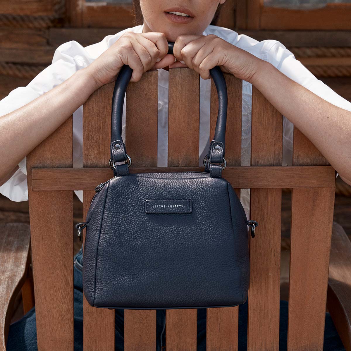 Mini Mountains Bag | Midnight Blue