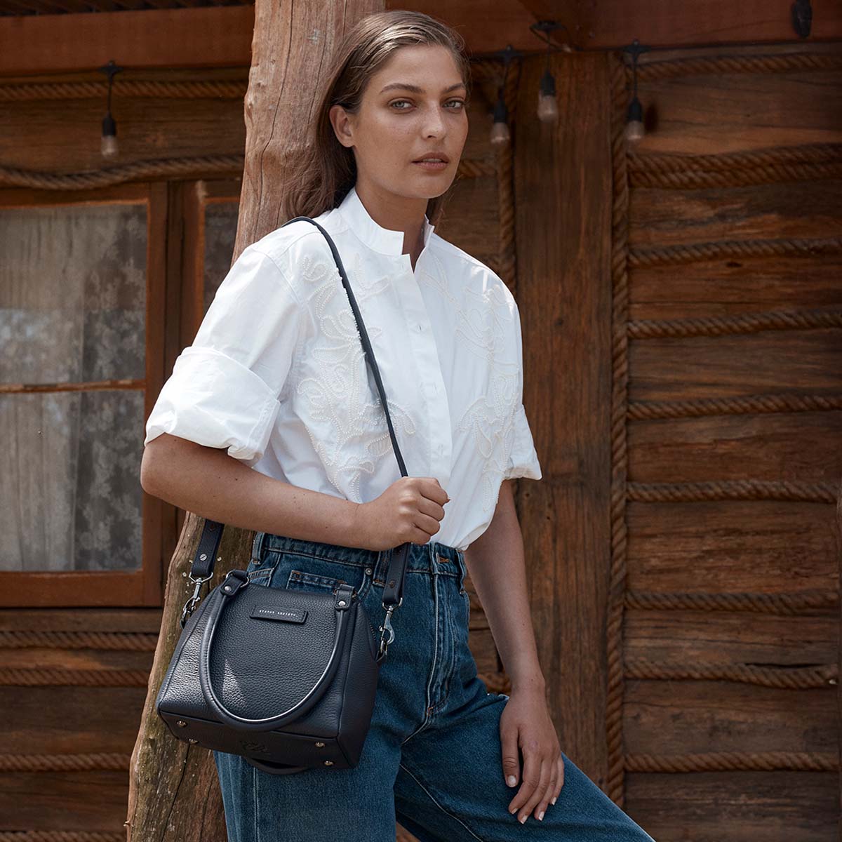Mini Mountains Bag | Midnight Blue