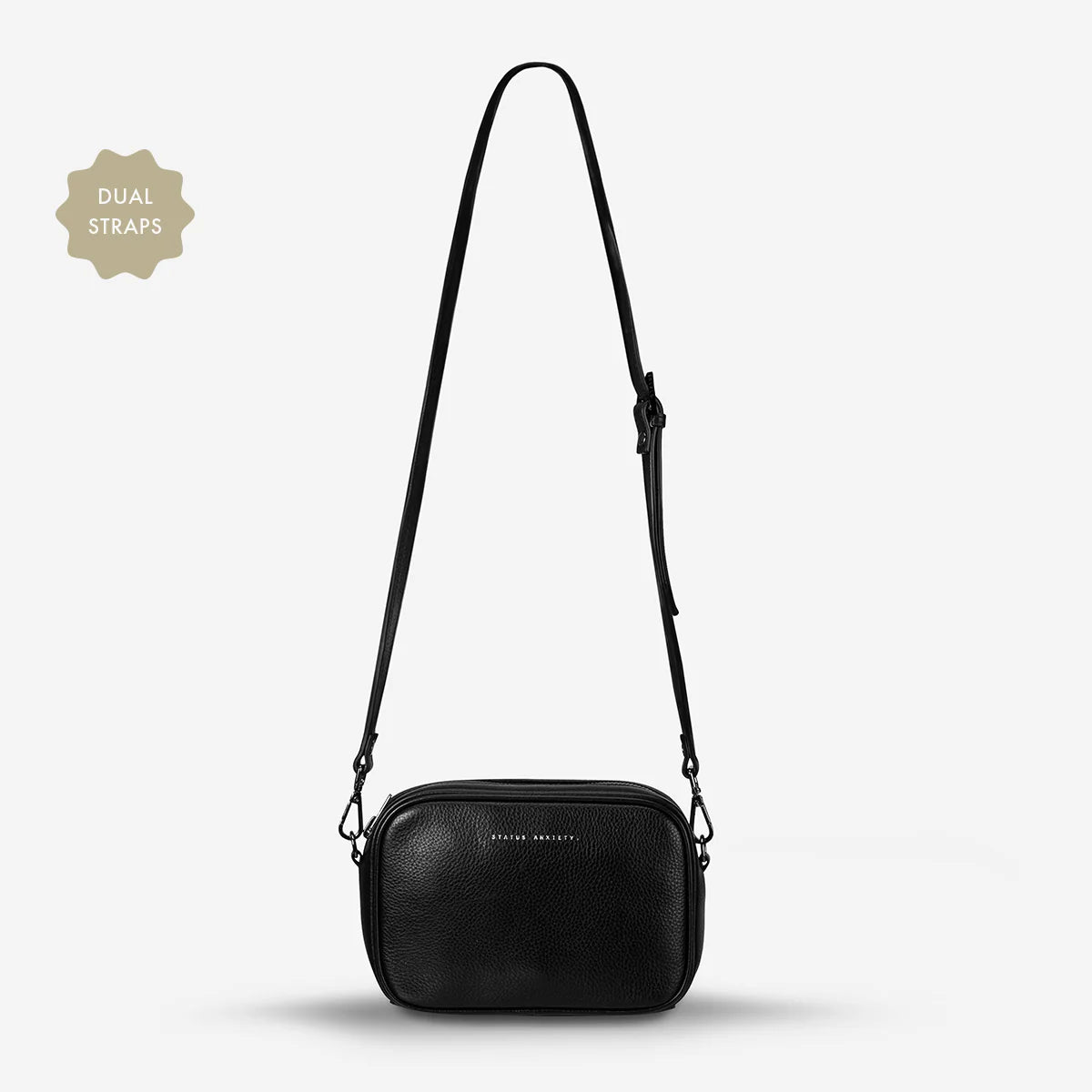 Plunder Bag With Dual Straps | Black