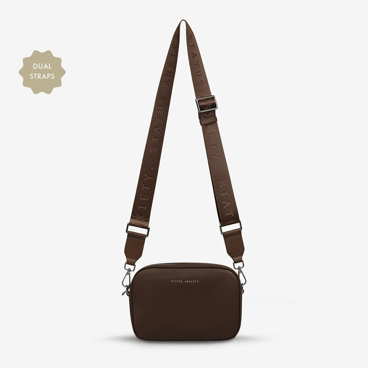 Plunder Bag With Dual Straps - Cocoa