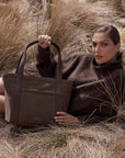Mikah Recycled Bag - Truffle