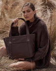 Mikah Recycled Bag - Truffle