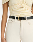 Over And Over Belt - Black/Gold - M/L