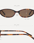 Apex Sunglasses - Brown Tort/Gold