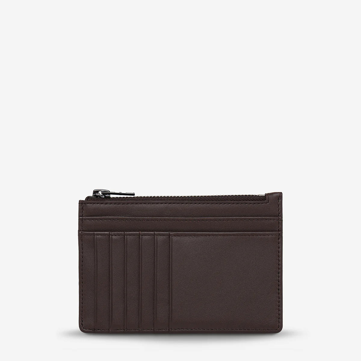 Gone Again Wallet - Cocoa Nappa