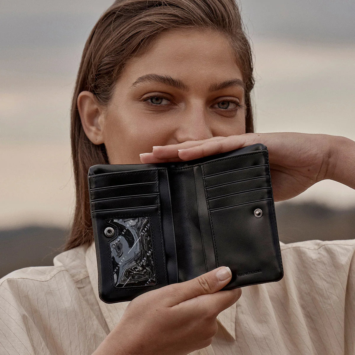 Is Now Better Wallet - Black Nappa