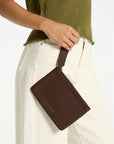 Take Your Chances Wallet - Cocoa Nappa
