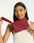 Take Your Chances Wallet - Rouge Nappa