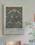Strawberry Thief by William Morris 1883 | White Box Frame | A3