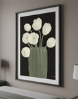 Tulip Still Life By Julia Cheney | A2 | Black Box Frame