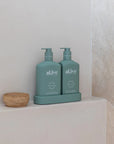 Wash & Lotion Duo + Tray - Kaffir Lime & Green Tea PRE ORDER FOR MID MAY