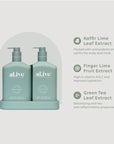 Wash & Lotion Duo + Tray - Kaffir Lime & Green Tea PRE ORDER FOR MID MAY