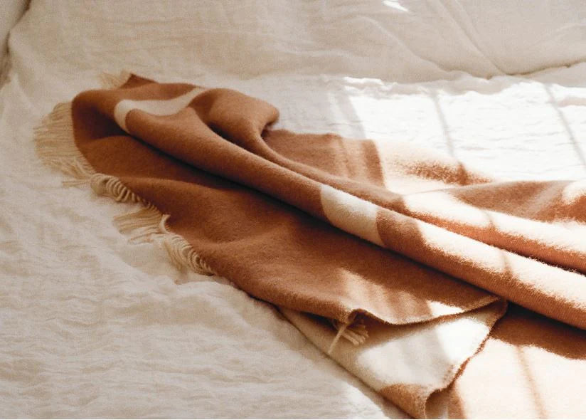 River Grain | Pure Wool Throw