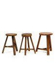 Original  Wooden Round Stool