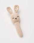 Crochet Bunny Rattle Sand