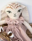 Willow Bunny Doll - Dusty Rose