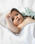 Baby Hooded Towel | Sage