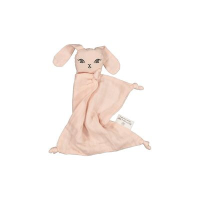Muslin Bunny Comforter | Blush