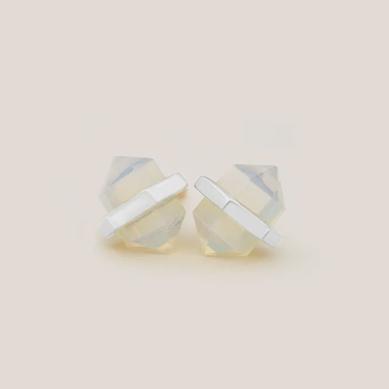 Intuition Intention Studs - Silver