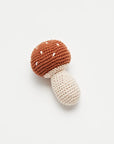 Crochet Mushroom Rattle
