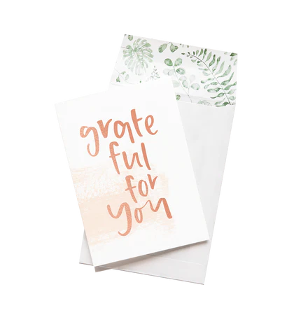 Grateful for You - Greeting Card
