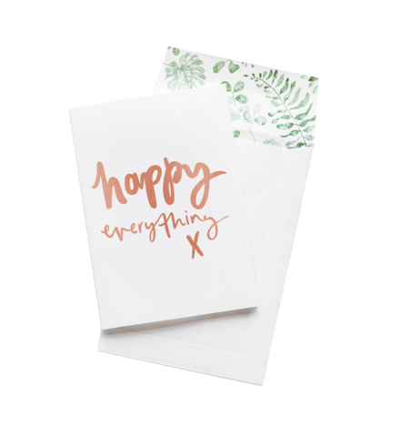 Happy Everything - Greeting Card