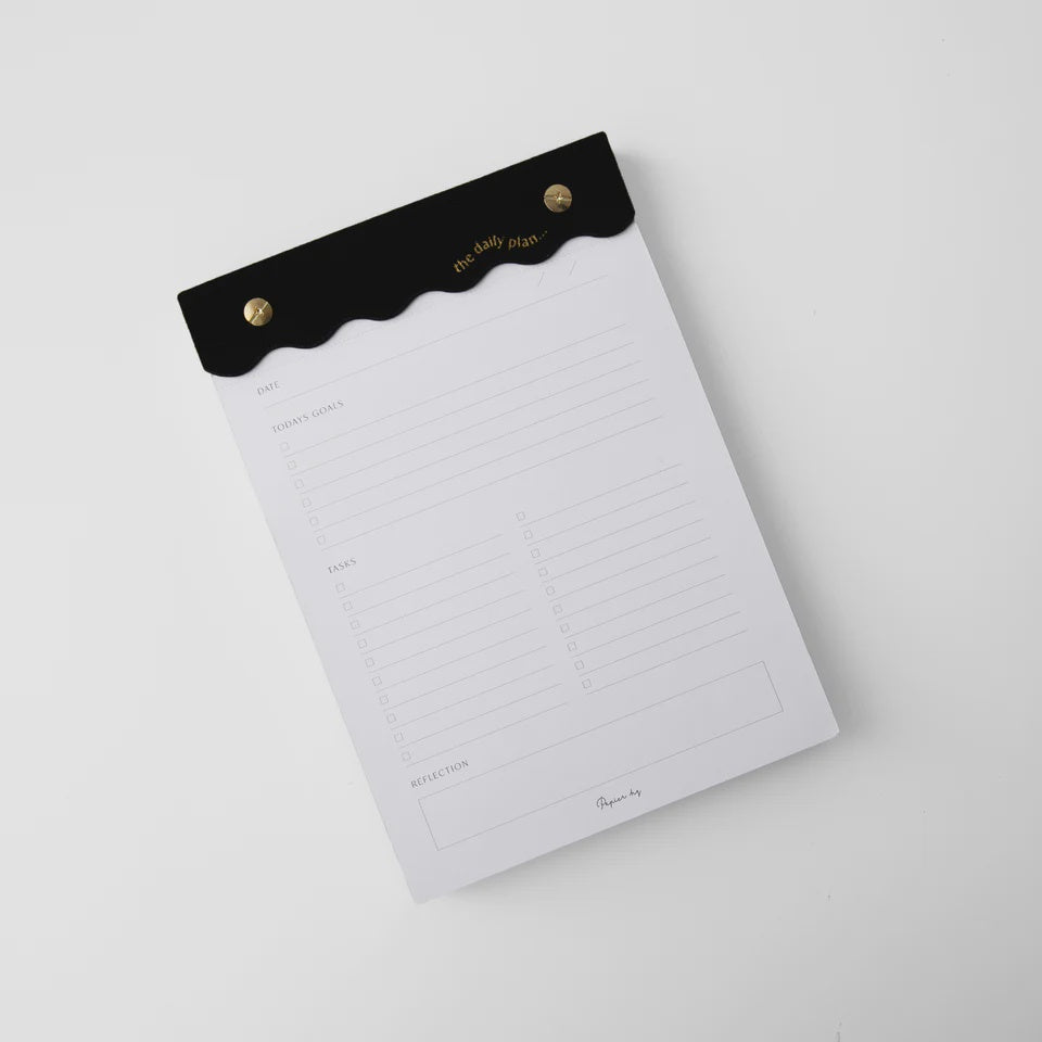 Curved Daily Notes Black
