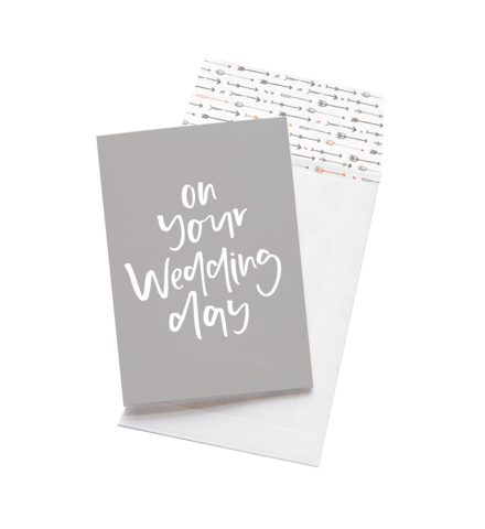 On Your Wedding Day - Greeting Card