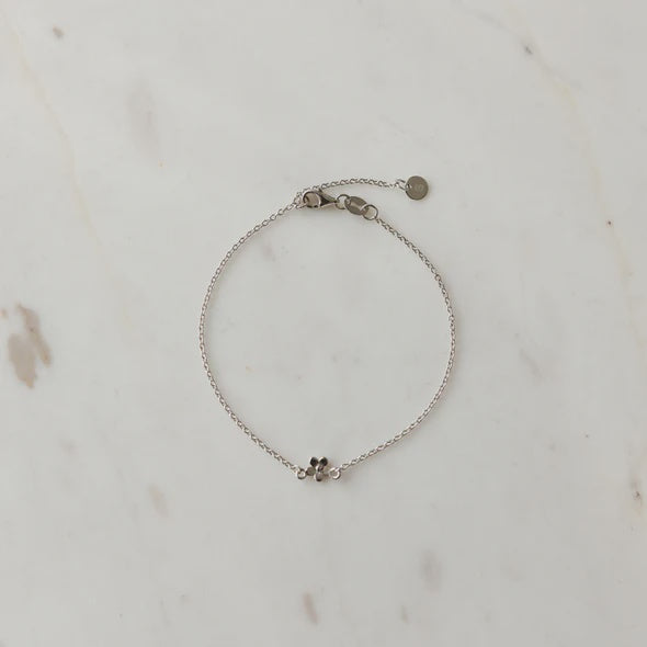 Daisy Day Bracelet | Silver