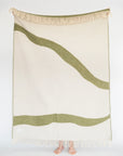 Nature Green | Pure Wool Throw