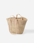 Moroccan Basket W/Long Handles - Large